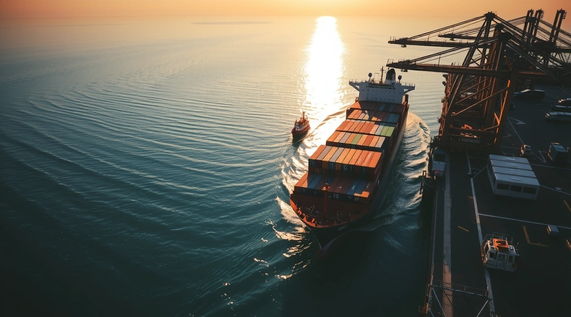 Port activity visualization